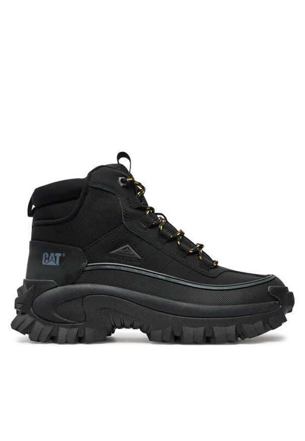 CAT Footwear Trapery Intruder Galosh 2.0 Mid WP P111559 Czarny. Kolor: czarny. Materiał: skóra
