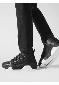 Versace Jeans Couture Sneakersy 75YA3SFA Czarny. Kolor: czarny. Materiał: skóra #6