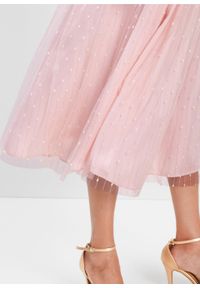 Długa spódnica bonprix pastelowy jasnoróżowy. Kolor: różowy. Długość: długie #3