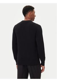 Karl Lagerfeld Jeans Sweter A4M18033 Czarny Regular Fit. Kolor: czarny. Materiał: bawełna