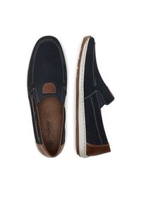 Rieker Półbuty 08866-15 Granatowy. Kolor: niebieski. Materiał: materiał #5