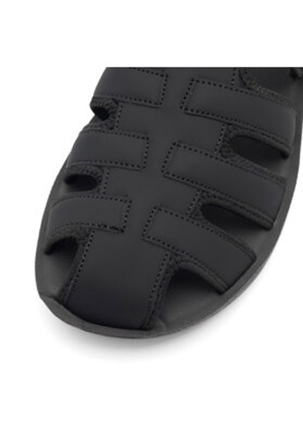 Lanetti Klapki MSS20505-03 Czarny. Kolor: czarny. Materiał: materiał