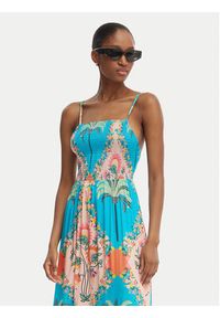 Maaji Sukienka letnia Isadora PT2123CLD009 Błękitny Regular Fit. Kolor: niebieski. Materiał: wiskoza. Sezon: lato #3