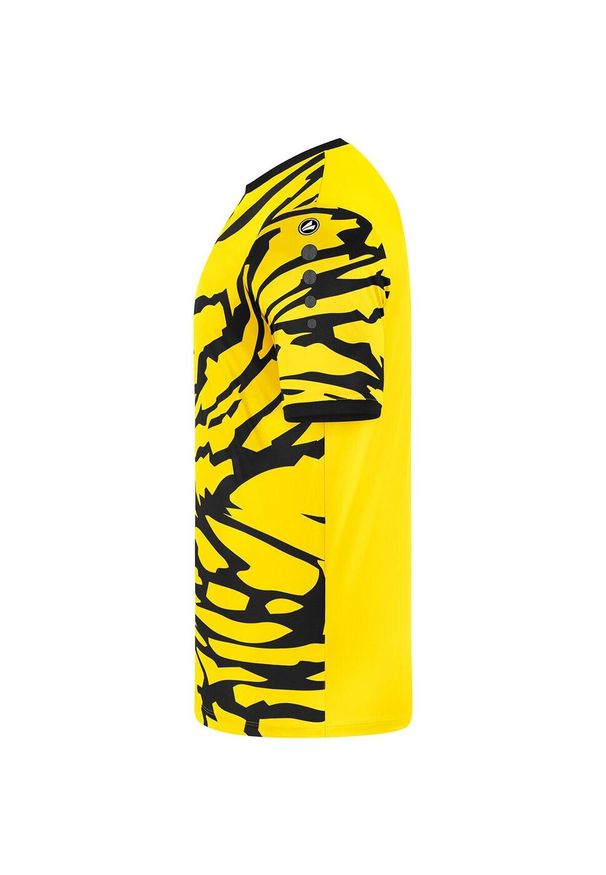 Koszulka dla dzieci Jako Animal. Kolor: wielokolorowy, żółty, czarny. Sport: piłka nożna