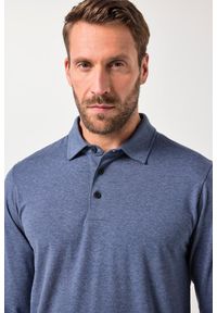 JAY-PI - Męska Koszulka polo golf szybkoschnący długi rękaw do rozm. 7XL. Typ kołnierza: golf, polo. Kolekcja: plus size. Kolor: wielokolorowy, niebieski, szary. Materiał: bawełna, poliester, materiał, elastan. Długość rękawa: długi rękaw. Długość: długie. Styl: sportowy #2