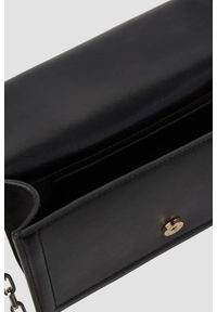 Karl Lagerfeld - KARL LAGERFELD Czarna skórzana listonoszka Nova. Kolor: czarny. Materiał: skórzane. Styl: klasyczny, casual, elegancki #2