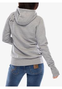 OCUN - Bluza rozpinana damska Ocun Hoodie Zipper. Kolor: szary. Materiał: polar. Sport: turystyka piesza