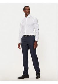 BOSS - Boss Koszula 50527198 Biały Slim Fit. Kolor: biały. Materiał: bawełna #3