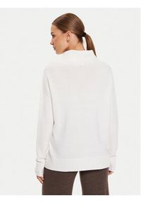 Max Mara Leisure Golf Superbo 2426366148 Biały Relaxed Fit. Typ kołnierza: golf. Kolor: biały. Materiał: wełna #2