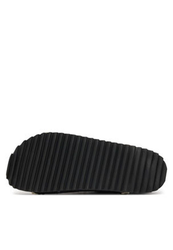 DeeZee Klapki LB-P1684 Czarny. Kolor: czarny. Materiał: materiał