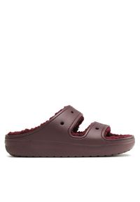 Crocs Klapki Crocs Classic Cozzy Sandal 207446 Bordowy. Kolor: czerwony #1