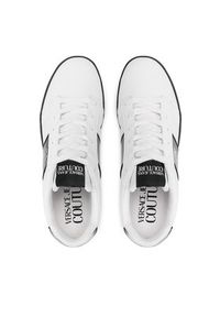 Versace Jeans Couture Sneakersy 74YA3SD5 Biały. Kolor: biały. Materiał: skóra #2
