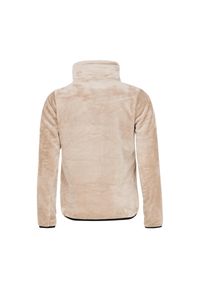Damski polar rozpinany na całej długości Protest Vance. Kolekcja: plus size. Kolor: beżowy. Materiał: polar. Sezon: zima