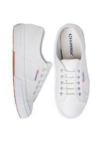 Superga Tenisówki 2750 Efglu S009VH0 Biały. Kolor: biały. Materiał: skóra