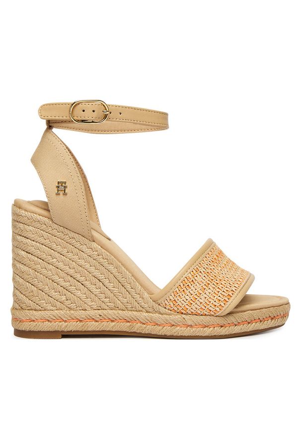 TOMMY HILFIGER - Espadryle Tommy Hilfiger. Kolor: beżowy