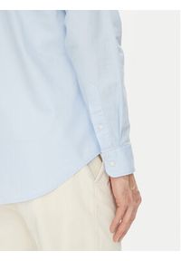 TOMMY HILFIGER - Tommy Hilfiger Koszula MW0MW38556 Błękitny Slim Fit. Kolor: niebieski. Materiał: bawełna #3