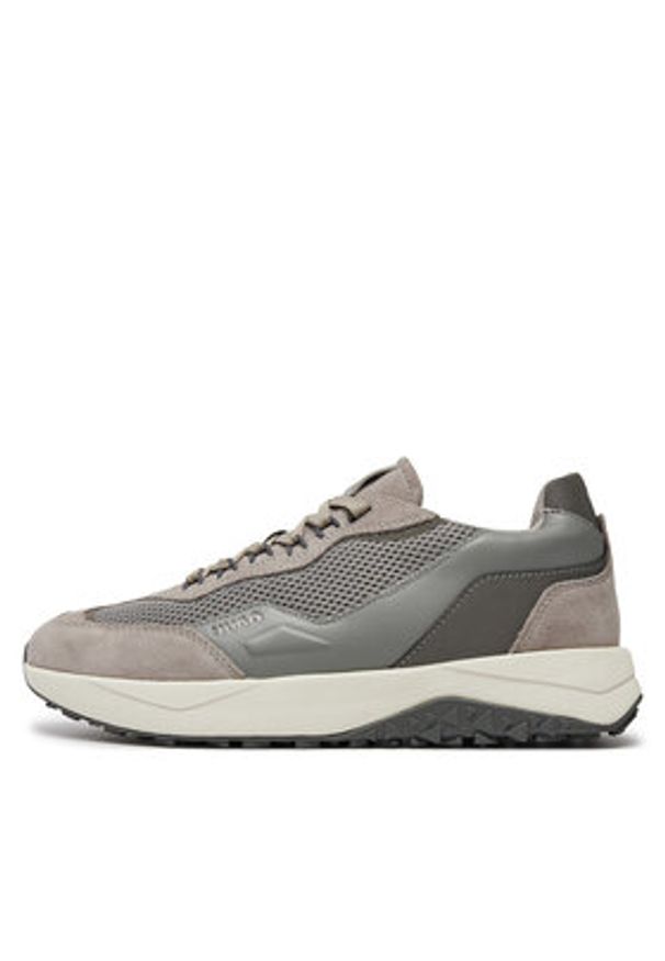 Hugo Sneakersy Kane Runn Sdme 50517260 Beżowy. Kolor: beżowy. Materiał: materiał
