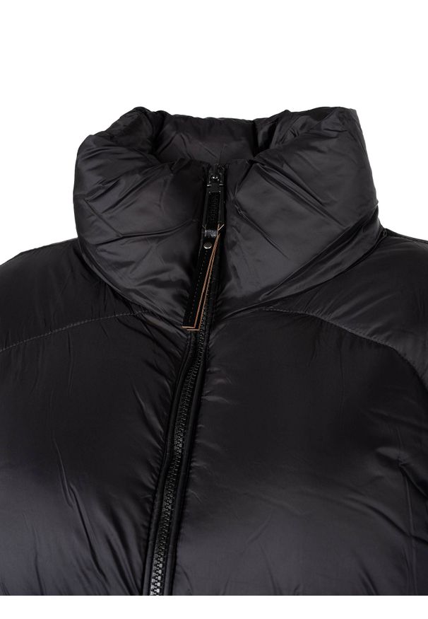 Silvian Heach Kurtka | PGA22153PI | Kobieta | Czarny. Okazja: na co dzień. Typ kołnierza: kołnierzyk stójkowy. Kolor: czarny. Materiał: poliamid. Styl: casual