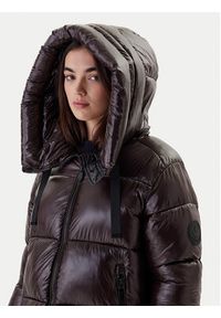 Save The Duck Kurtka zimowa D45510W LOVE21 Brązowy Regular Fit. Kolor: brązowy. Materiał: syntetyk. Sezon: zima #4