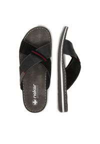 Rieker Klapki CEO-21098-02 Czarny. Kolor: czarny. Materiał: zamsz, skóra #2