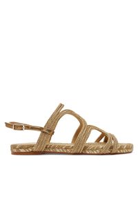 Espadryle Castañer. Kolor: złoty