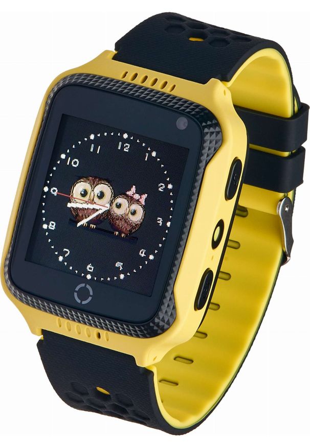 Żółty zegarek Garett Electronics smartwatch
