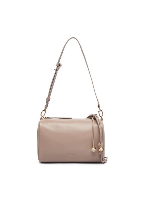Furla Torebka Talia Mini WE00922 BX2269 CN 4488S Szary. Kolor: szary. Materiał: skórzane