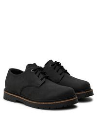 Birkenstock Półbuty Highwood Lace Low Leoi 1028137 Czarny. Kolor: czarny. Materiał: skóra