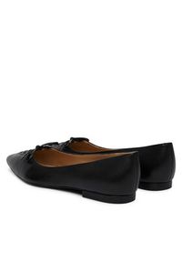 Lauren Ralph Lauren - LAUREN RALPH LAUREN Baleriny 802P06376002 Czarny. Kolor: czarny. Materiał: skóra #6