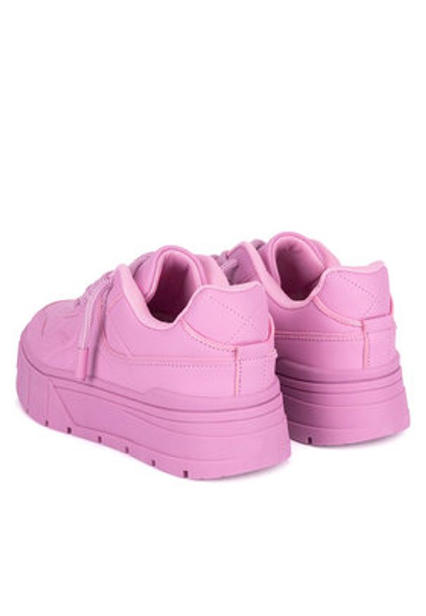 Jenny Fairy Sneakersy LZ0719-04 Różowy. Kolor: różowy. Materiał: skóra