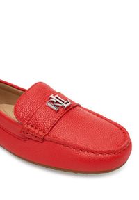 Lauren Ralph Lauren - LAUREN RALPH LAUREN Mokasyny Kingad 802942768015 Pomarańczowy. Kolor: pomarańczowy. Materiał: skóra #6
