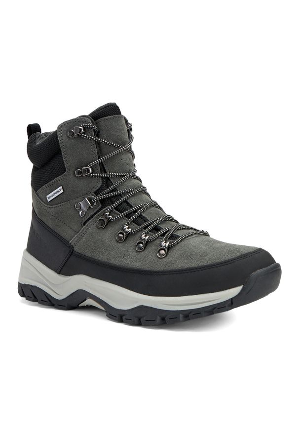 Śniegowce męskie KADVA Adven Mid WP. Kolor: szary. Sport: turystyka piesza