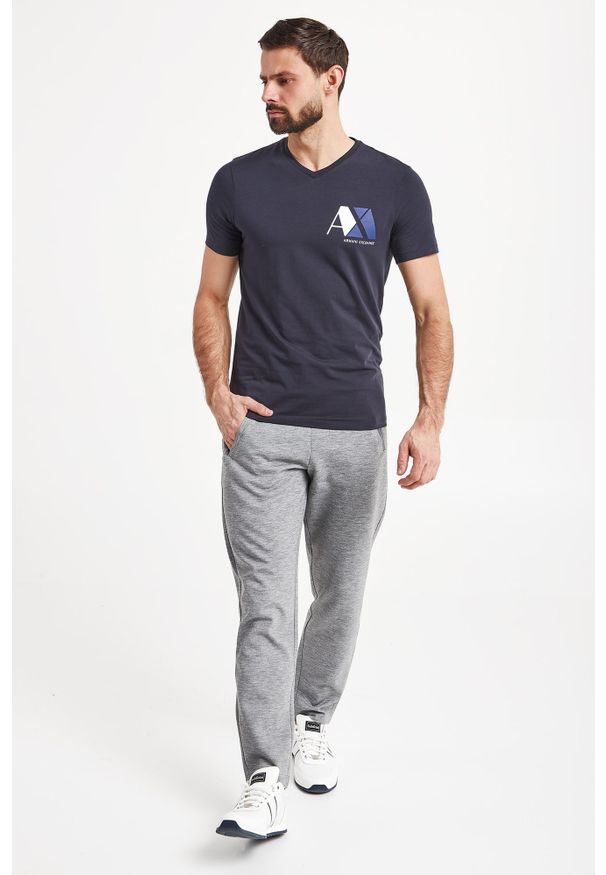 Spodnie dresowe Salento JOOP! JEANS. Materiał: dresówka, jeans. Wzór: haft