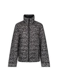 Regatta - Kobiety/Panie Orla Kiely Berry Bubble Baffled Padded Jacket. Kolor: czarny