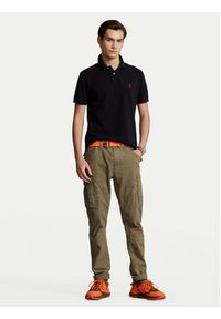 Polo Ralph Lauren Polo Core Replen 710795080 Czarny Slim Fit. Typ kołnierza: polo. Kolor: czarny. Materiał: bawełna #4
