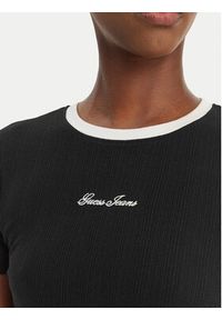 Guess Jeans T-Shirt W6GPA9 KF641 Czarny Slim Fit. Kolor: czarny #4
