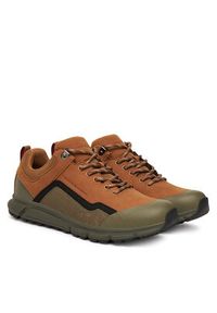 TOMMY HILFIGER - Tommy Hilfiger Sneakersy Outdoor Runner Low Wpm FM0FM05655 Brązowy. Kolor: brązowy. Materiał: materiał. Sport: outdoor #4