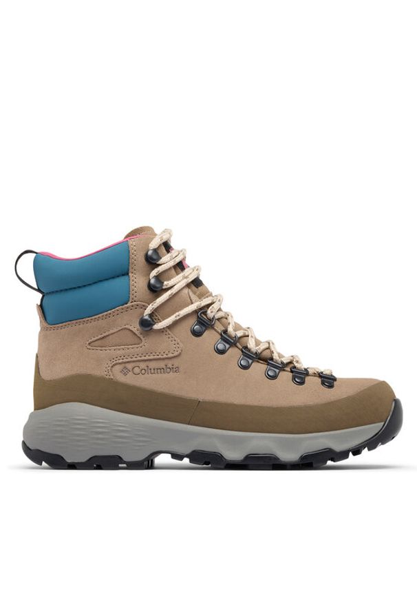 columbia - Columbia Trekkingi Newton Alpine PT™ 2128851 Brązowy. Kolor: brązowy. Materiał: skóra, zamsz