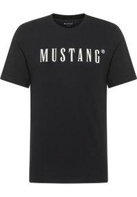 Mustang - Męski T-Shirt Koszulka MUSTANG Style Austin Black 1014695 4142 #8