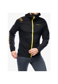 LA SPORTIVA - Kurtka do biegania męska La Sportiva Pocketshell Jacket. Kolor: czarny
