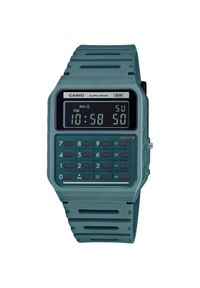 Casio Zegarek Vintage CA-53WB-3BEF Zielony. Kolor: zielony. Styl: vintage