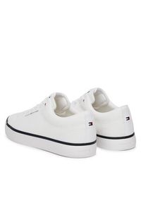 TOMMY HILFIGER - Tommy Hilfiger Tenisówki Hi Vulc Core Low Ii Mesh FM0FM05513 Biały. Kolor: biały. Materiał: materiał #4