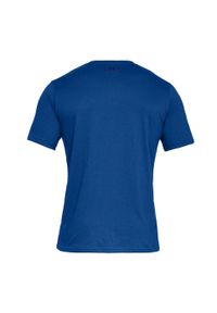 Under Armour - Męska Koszulka Sportstyle Boxy. Kolor: niebieski