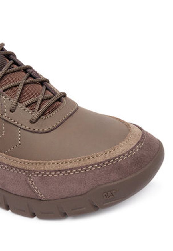 CAT Footwear Sneakersy Versage Lo P726426 Brązowy. Kolor: brązowy. Materiał: nubuk, skóra