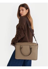 Liu Jo Torba na laptopa Ecs M Briefcase AF5320 E0027 Beżowy. Kolor: beżowy. Materiał: skóra #4