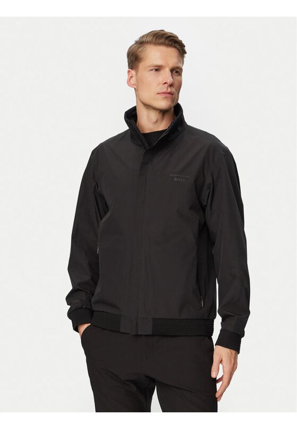 BOSS Kurtka softshell Spirit70 50560045 Czarny Regular Fit. Kolor: czarny. Materiał: syntetyk