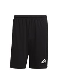 Adidas - Spodenki piłkarskie męskie adidas Squadra 21 Short. Kolor: biały, wielokolorowy, czarny. Sport: piłka nożna
