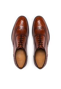 Lord Premium Półbuty Brogues 5501 Brązowy. Kolor: brązowy. Materiał: skóra #4