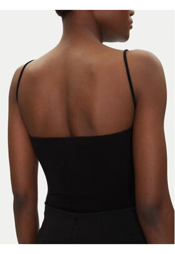 NORMA KAMALI Body KK424XPLH21001 Czarny Slim Fit. Kolor: czarny. Materiał: syntetyk
