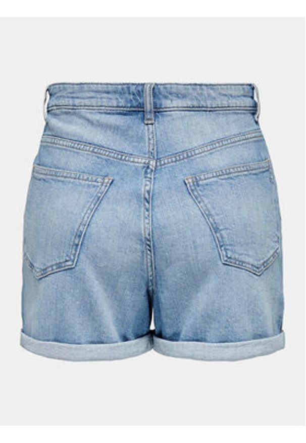 only - ONLY Szorty jeansowe Josephine 15321381 Niebieski Regular Fit. Kolor: niebieski. Materiał: bawełna